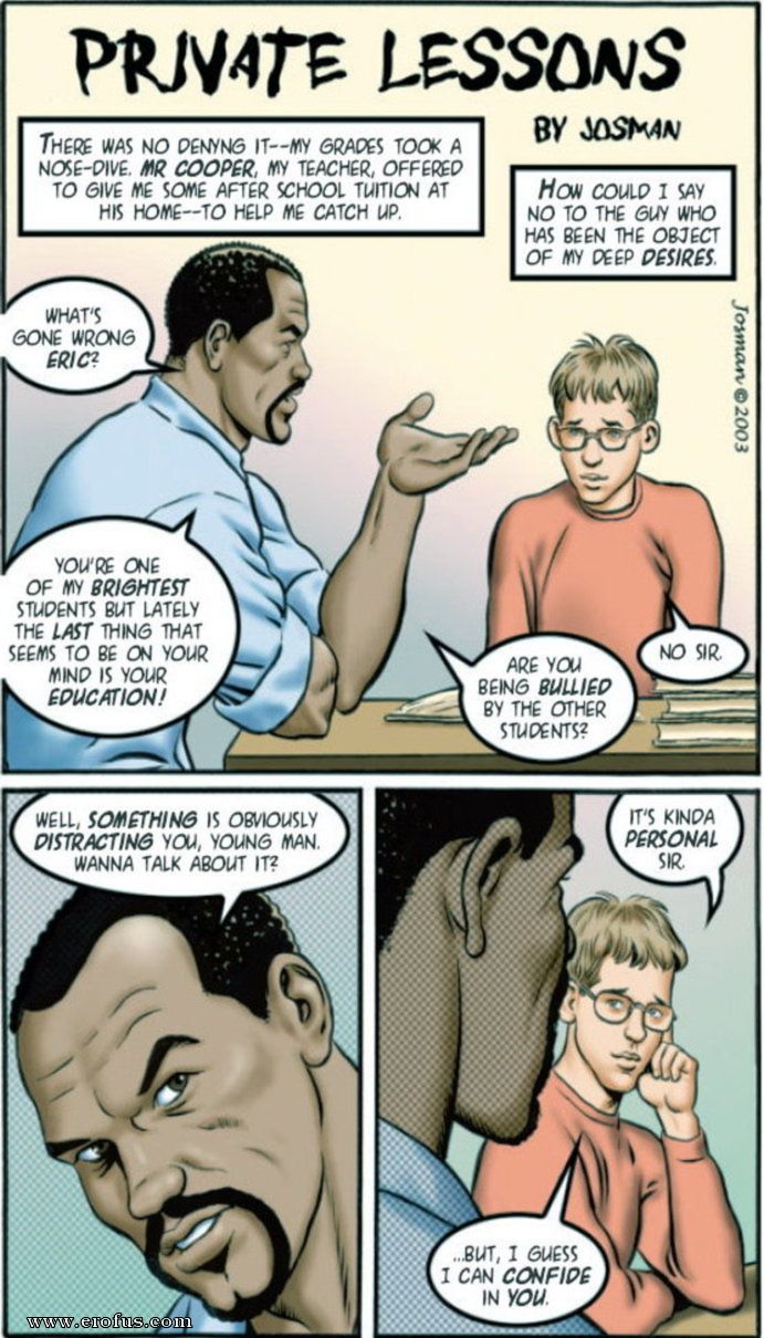Gay Teacher Sex Porn - Page 1 | gay-comics/josman-comics/private-lessons | Erofus ...