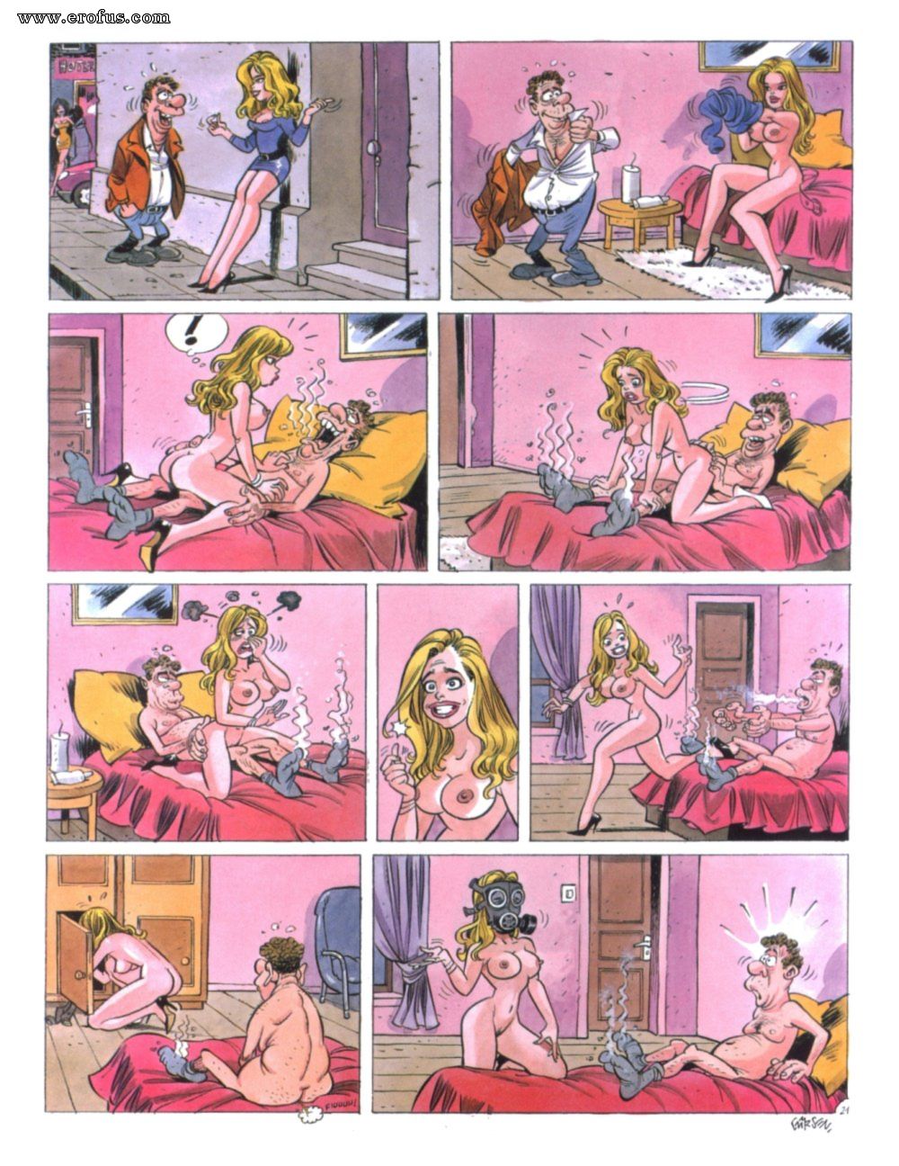 Safe Sex Cons Rude Cartoons Funny Picture
