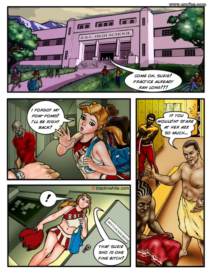 Page 2 | blacknwhite_com-comics/bbc-high-cheerleaders/issue-1 | Erofus -  Sex and Porn Comics