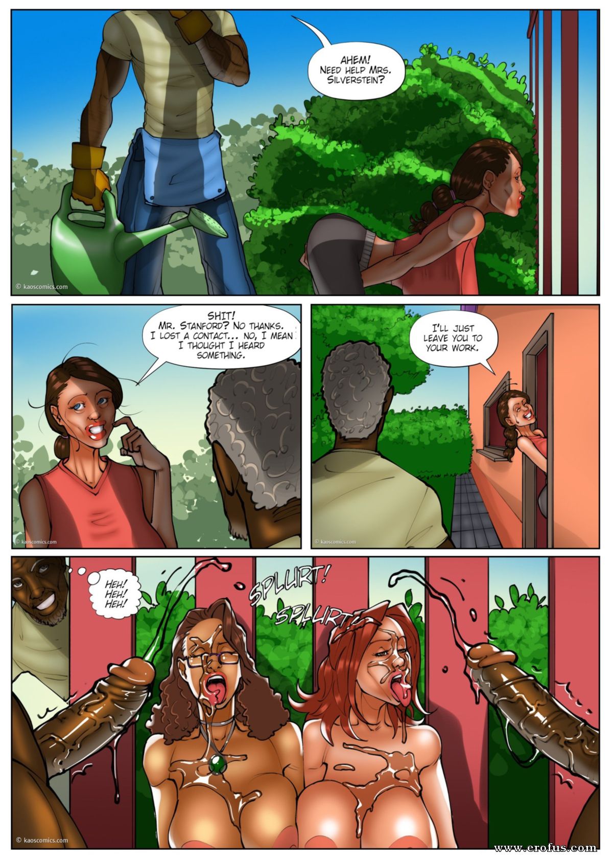 Page 14 kaos-comics/wife-and-the-black-gardeners/issue-3 Erofus pic
