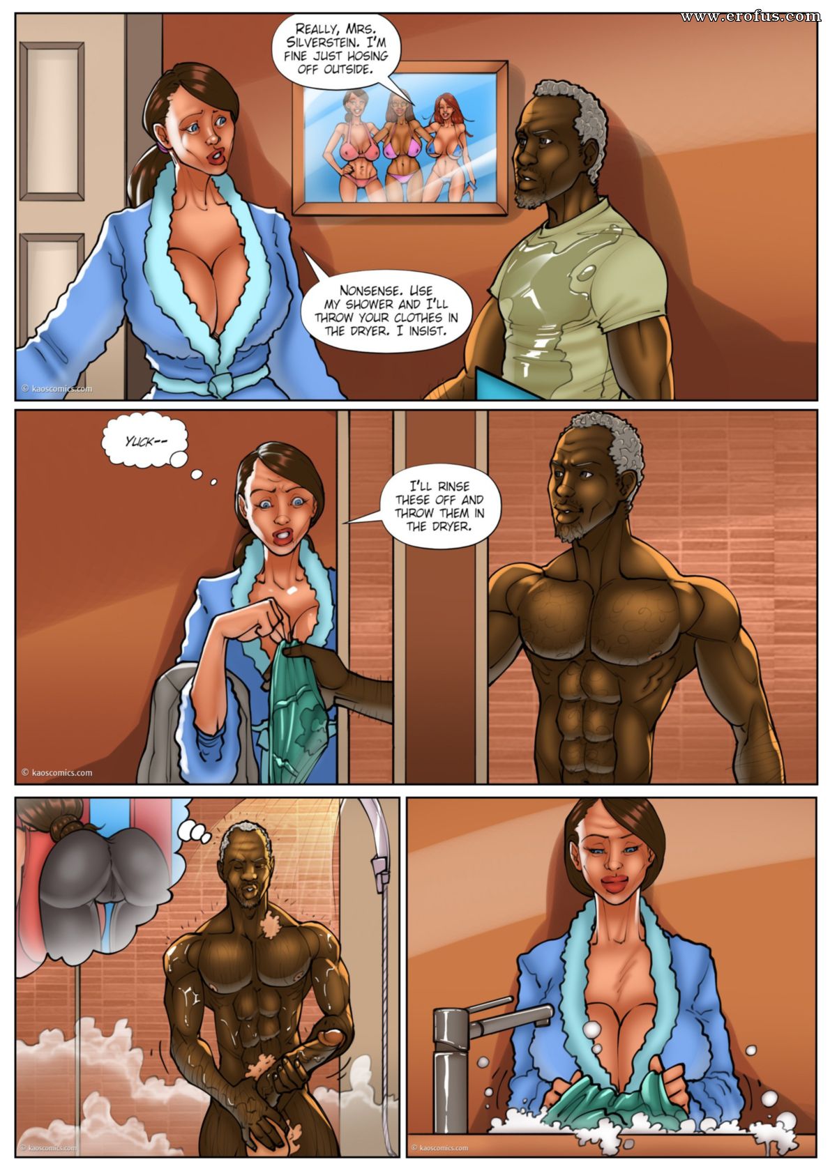 Black Shower Sex Comics | Sex Pictures Pass