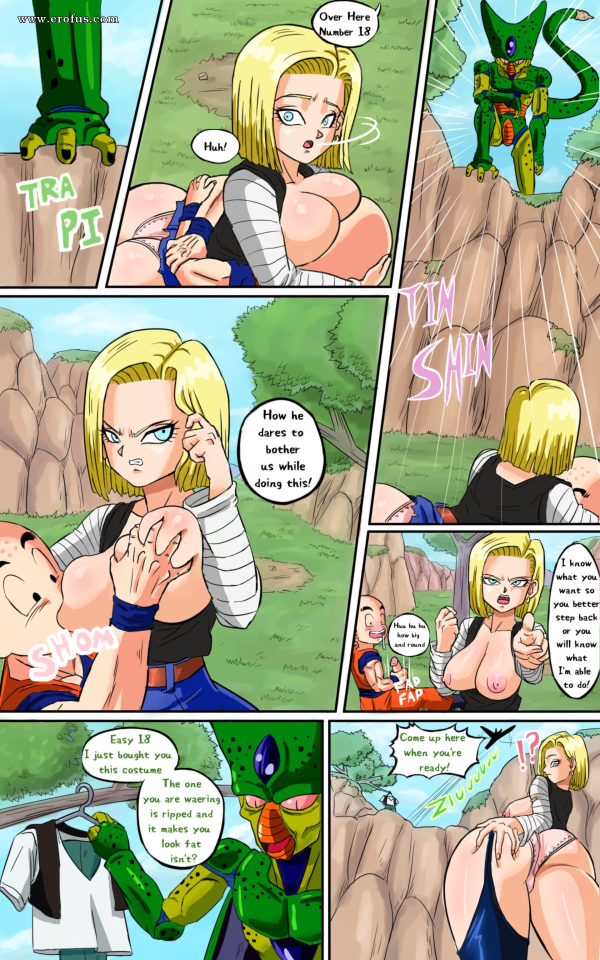 Android 18 nackt sex
