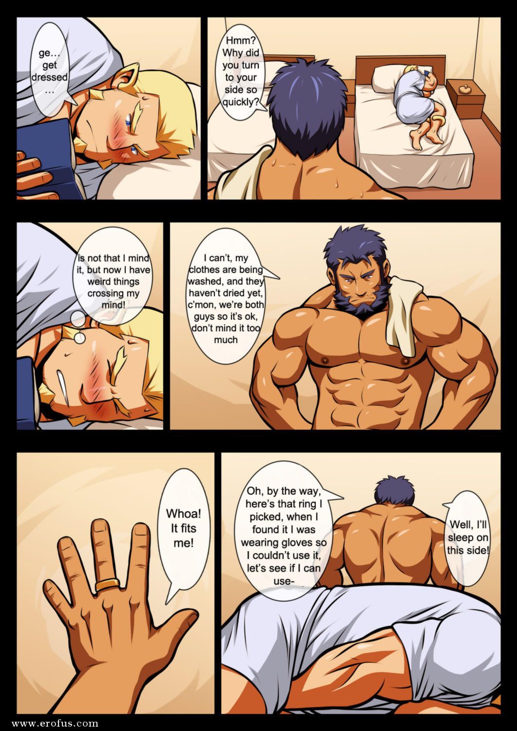 Sleeping Gay Sex Comics | Gay Fetish XXX