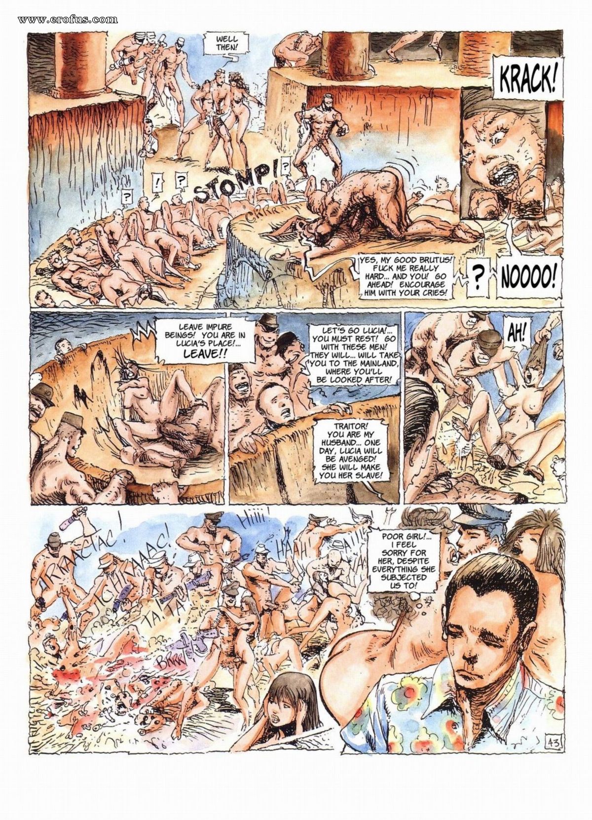 Retro Porn Comics - Page 44 | classic-comics-collection/the-island-of-perversions | Erofus -  Sex and Porn Comics