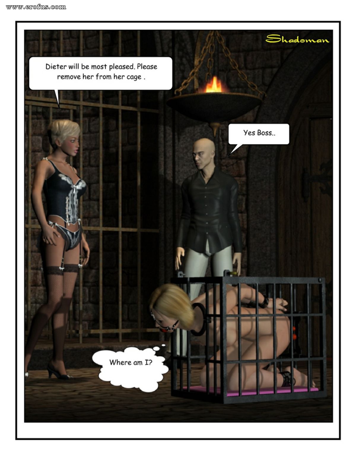 Sex Slave Porn Caption Comics | BDSM Fetish