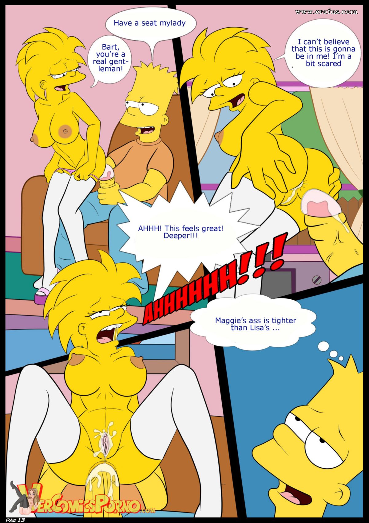 Page 14 Croc Comics Los Simpsons Issue 2 Erofus Sex And Porn Comics