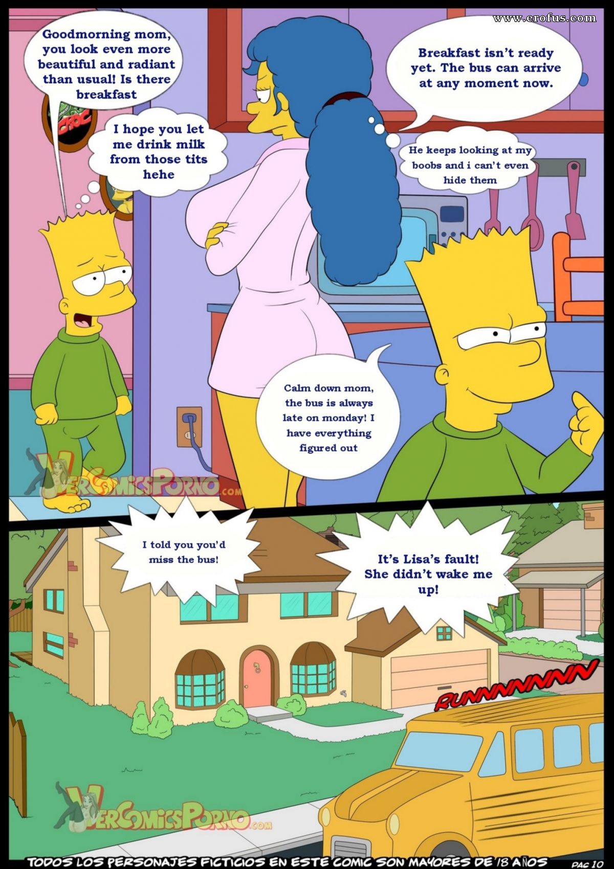 Marge Simpson Porn Comics 3 - Page 11 | croc-comics/los-simpsons/issue-3 | Erofus - Sex and Porn Comics