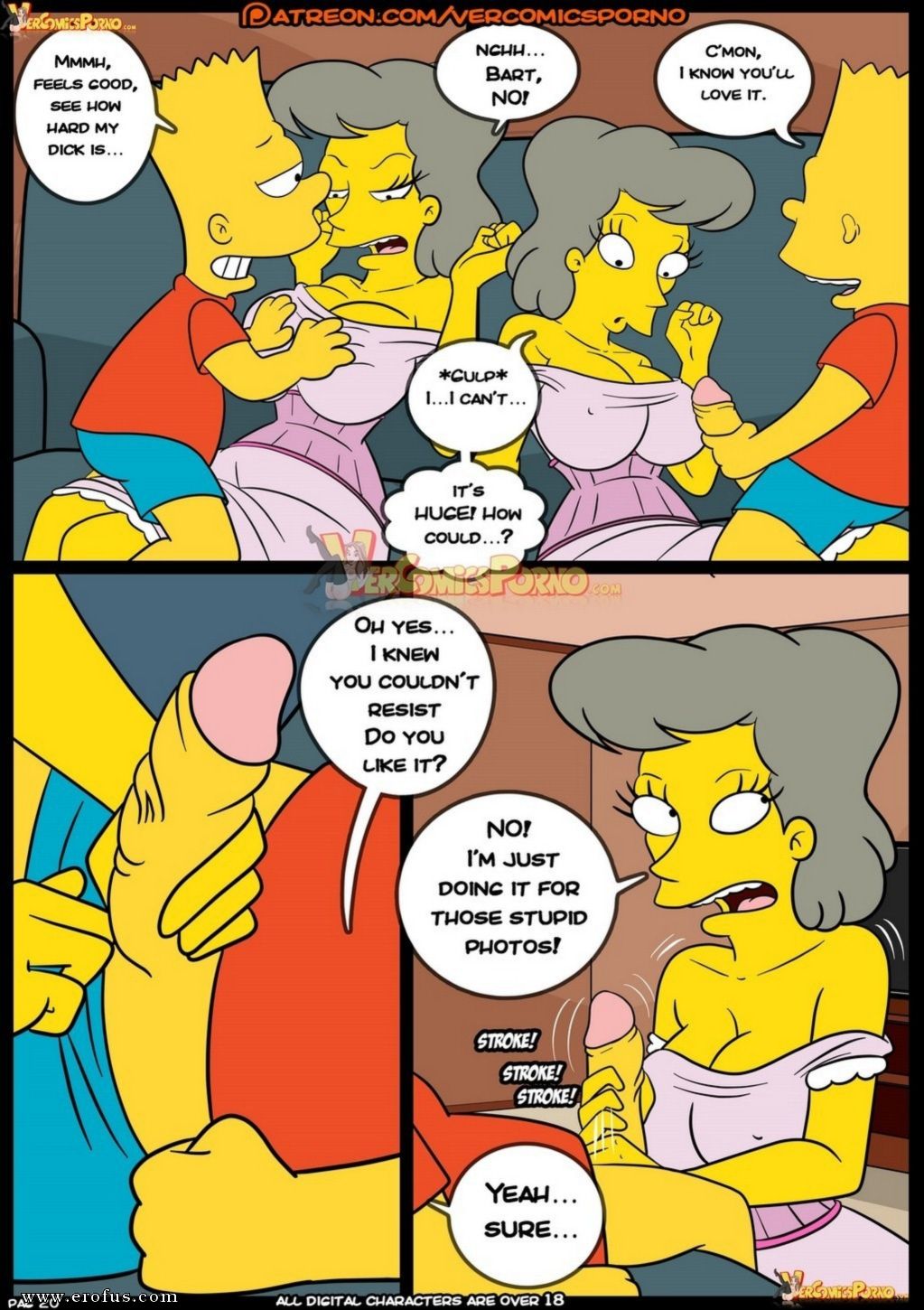 Page 21 | croc-comics/los-simpsons/issue-8 | Erofus - Sex ...