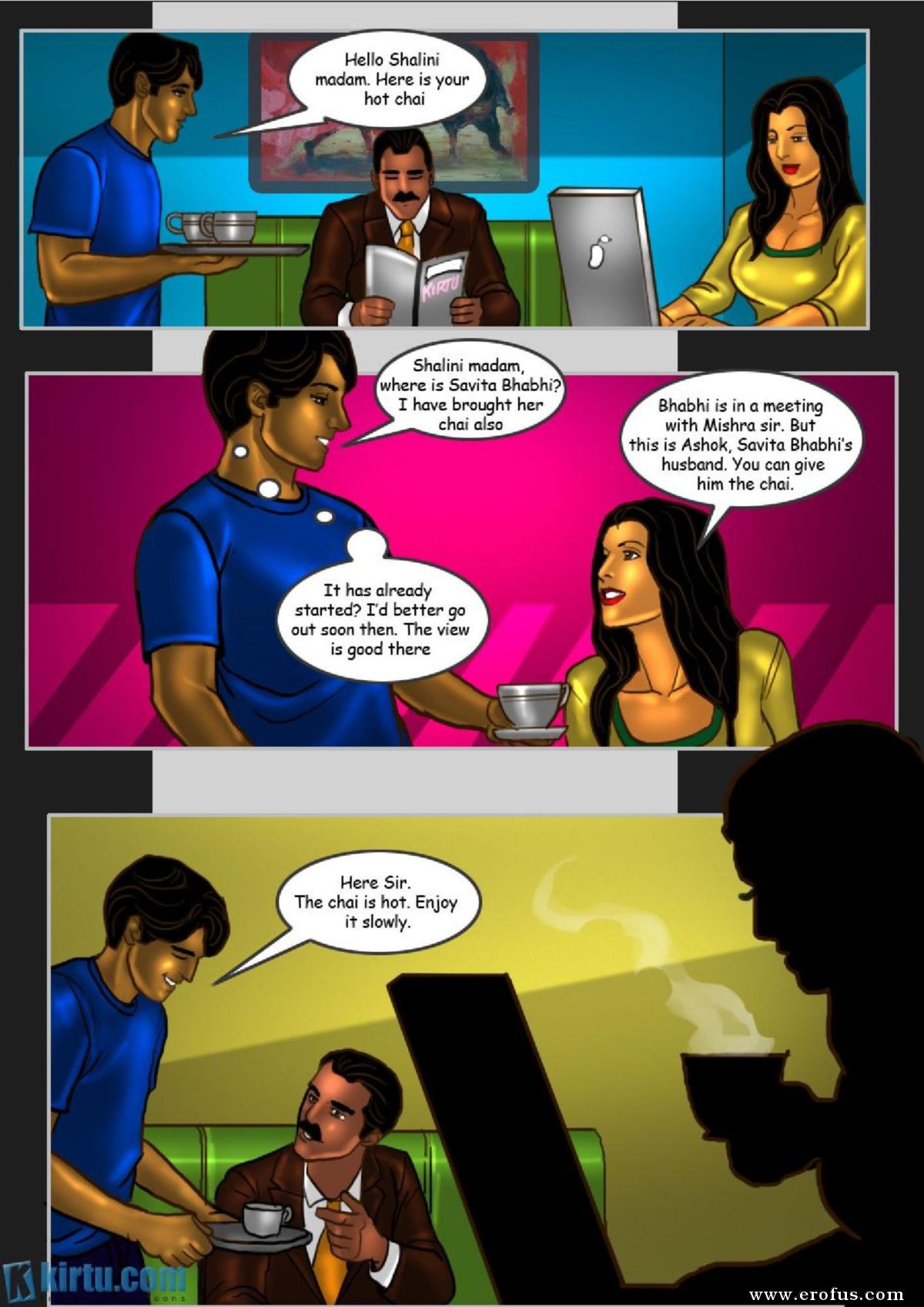 Page 9 | Kirtu-Porn-Comics/Savita-Bhabhi/Business-And-Pleasure | Erofus -  Sex and Porn Comics