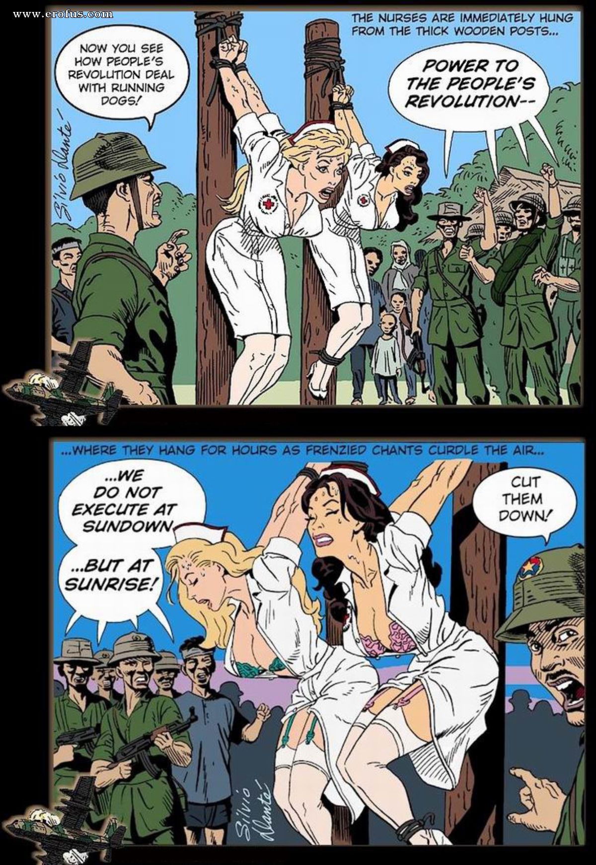 Page 8 | drawing-palace-comics/captured-nurses | Erofus - Sex and Porn  Comics