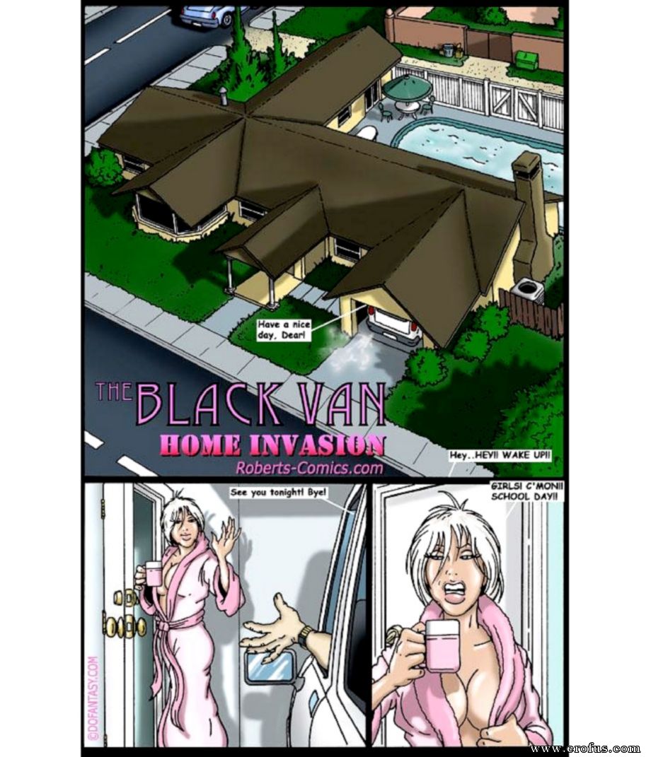 Black van 4 home invasion porn comic
