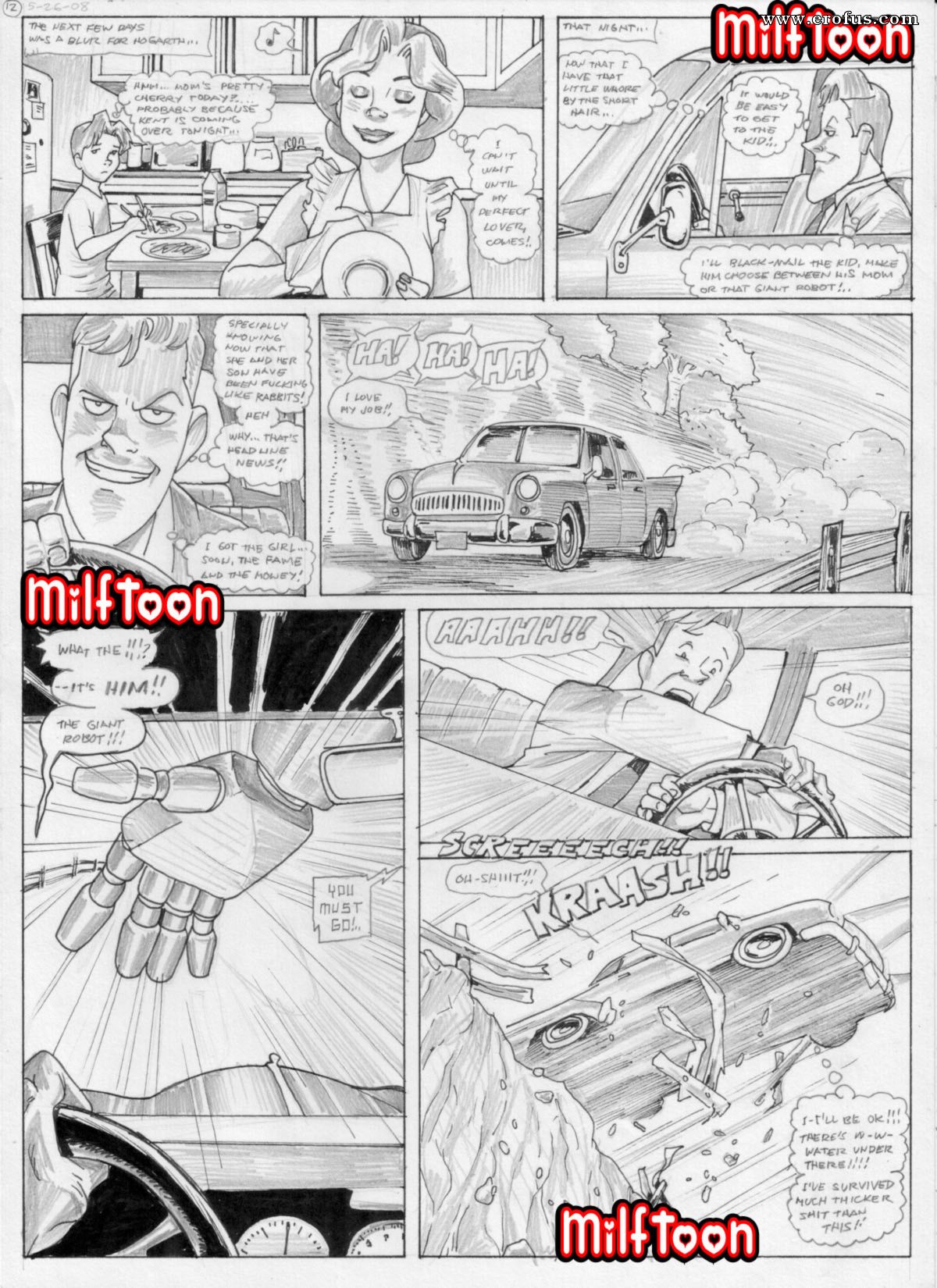 Iron Giant Porn Comics - Page 13 | milftoon-comics/iron-giant/issue-2 | Erofus - Sex and Porn Comics