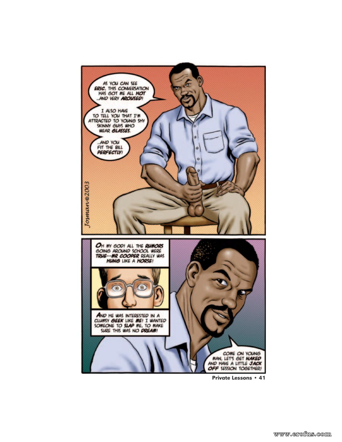 Black Gay Blowjob Cartoon Porn - Page 41 | gay-comics/josman-comics/daddy-boy-stories/5_03 | Erofus - Sex  and Porn Comics