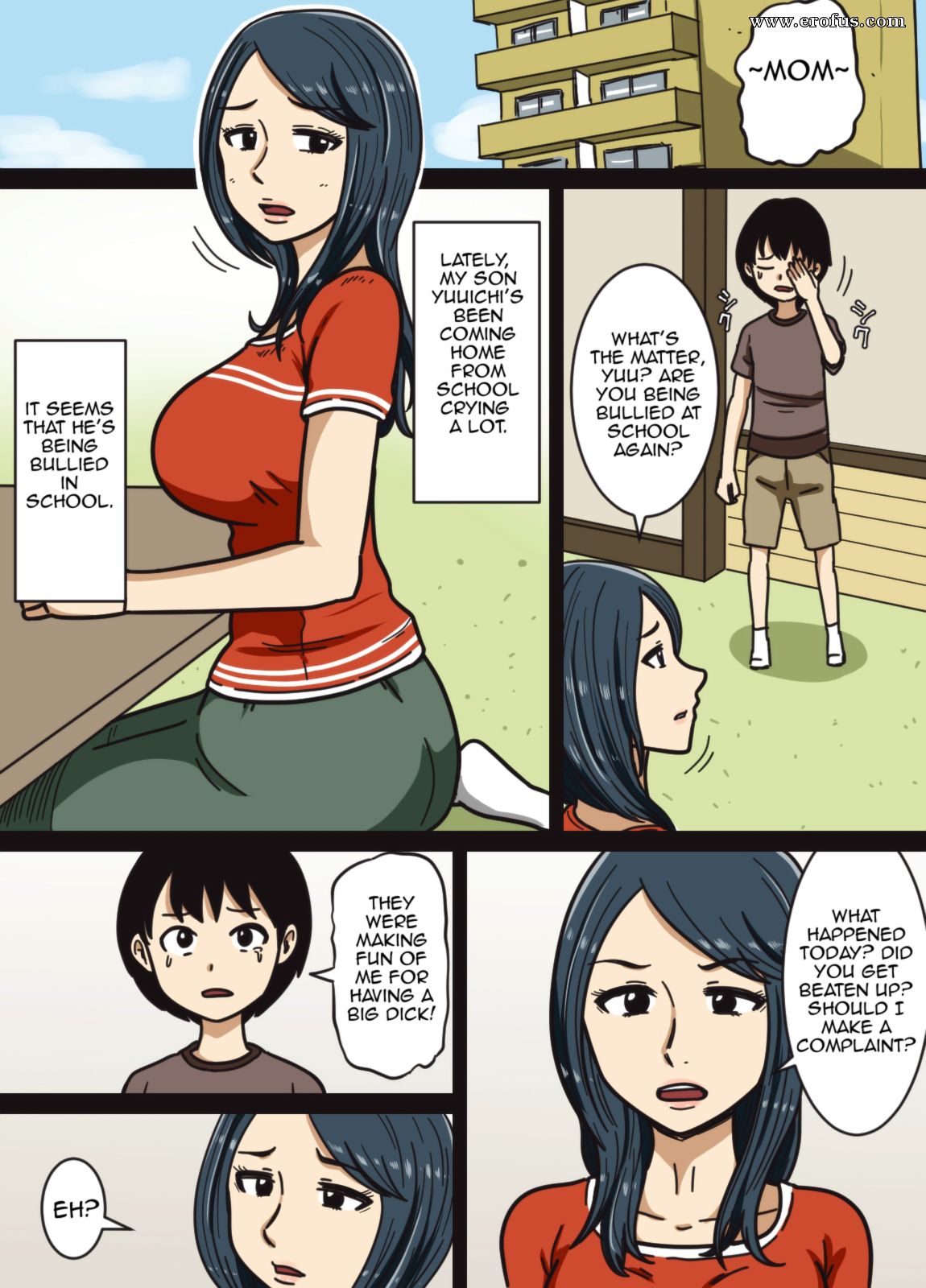 Page 2 | hentai-and-manga-english/mikan-dou/my-sons-dick-is-big | Erofus -  Sex and Porn Comics