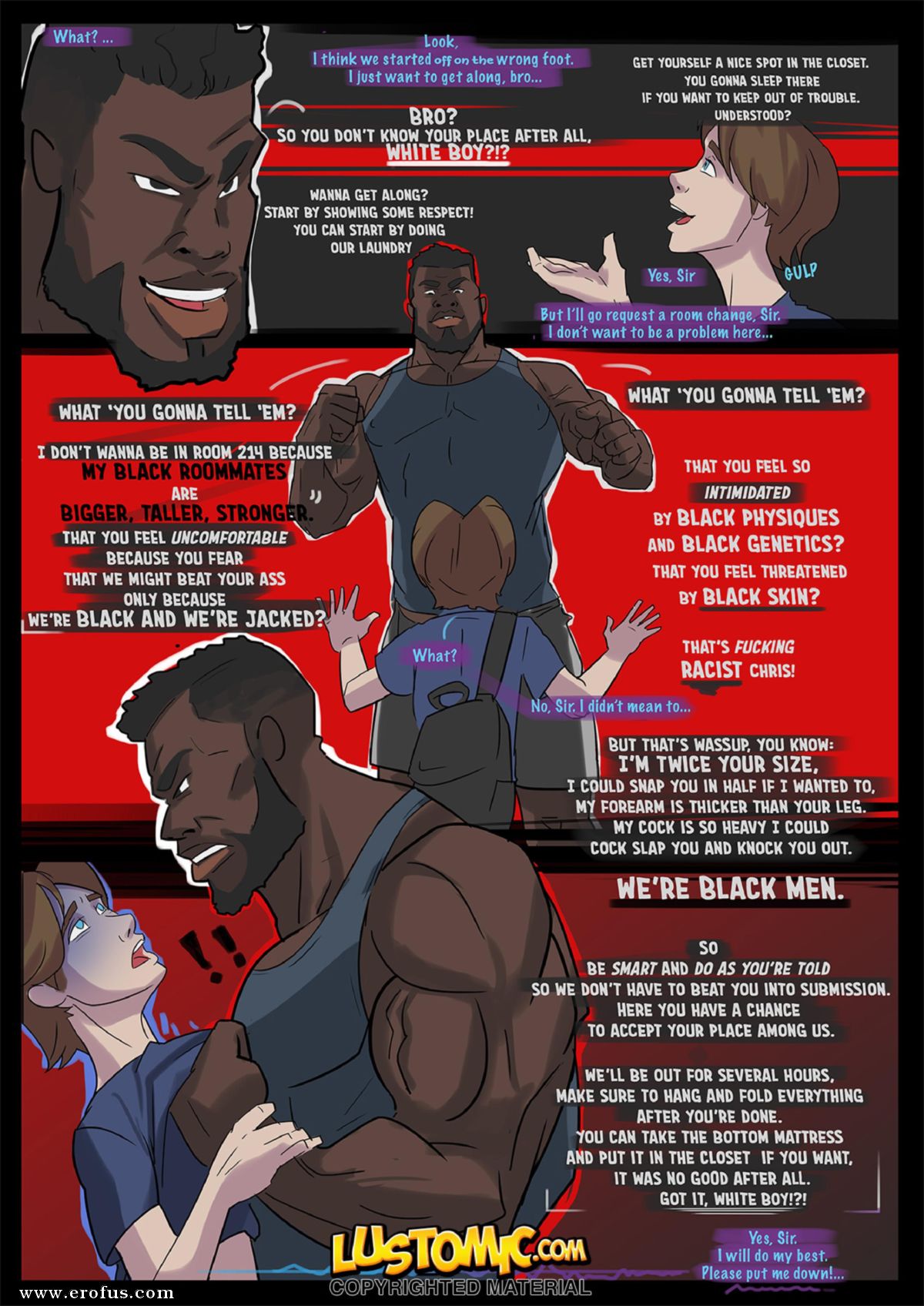 Submissive Interracial Cartoon Porn Comics - Page 3 | lustomic_com-comics/the-mostly-black-college | Erofus - Sex and Porn  Comics