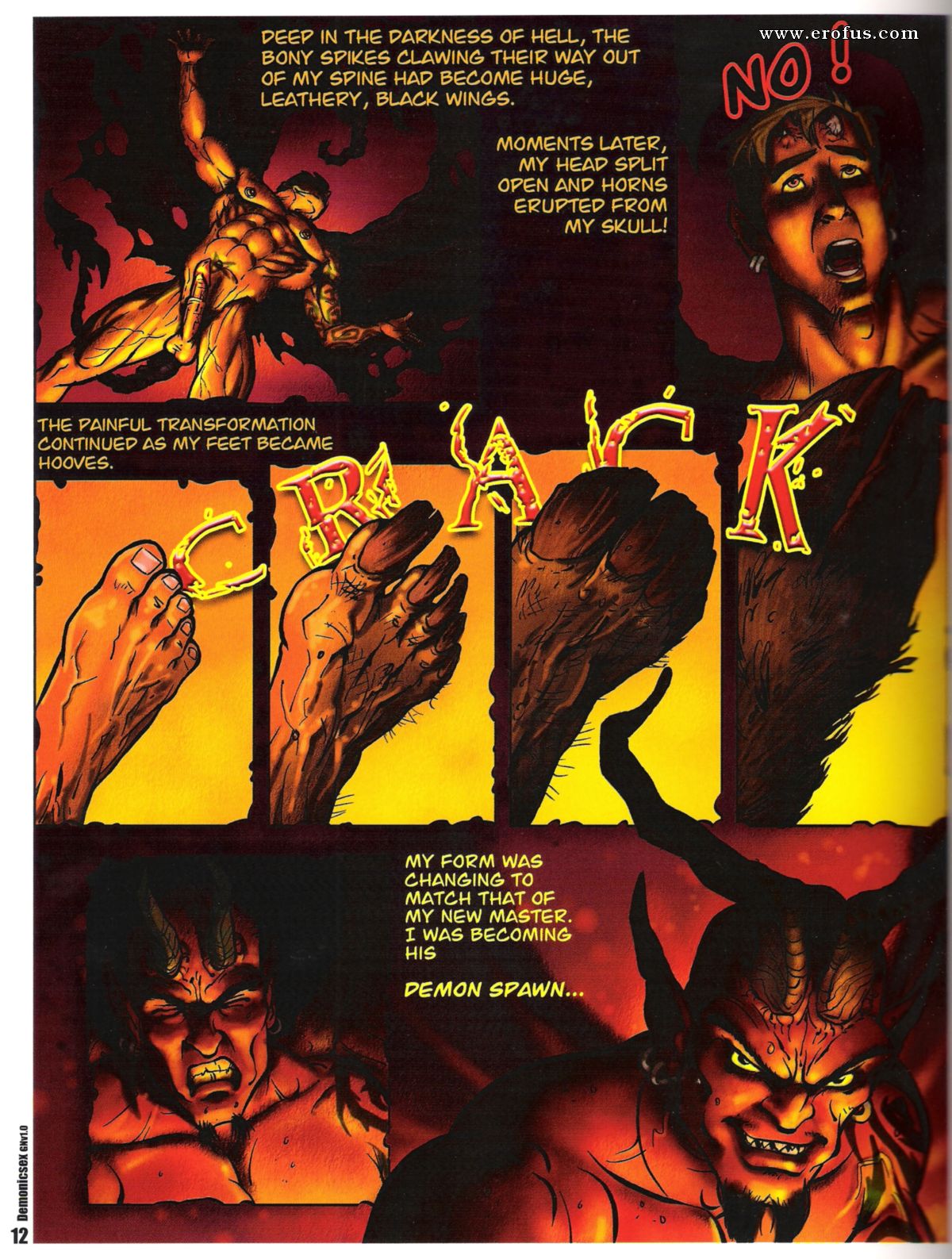 Page 9 | gay-comicstriplesixcomics_com-comicsdemonic-sexvolume-1 |  Erofus - Sex and Porn Comics