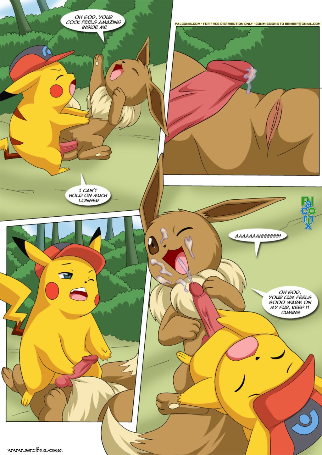 Pikachu porn comics