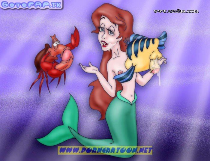 Page 10 | porncartoon-comics/the-little-mermaid-crab-and-fish | Erofus - Sex  and Porn Comics