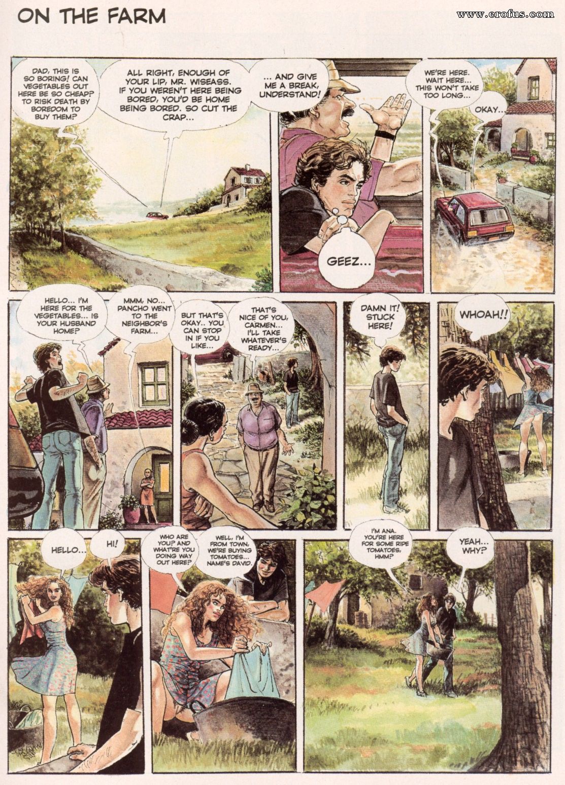 Page 1 slut-wife-comics/on-the-farm Erofus
