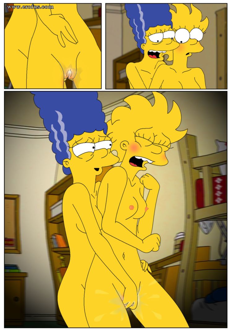 Marge simpson lesbian porn comic