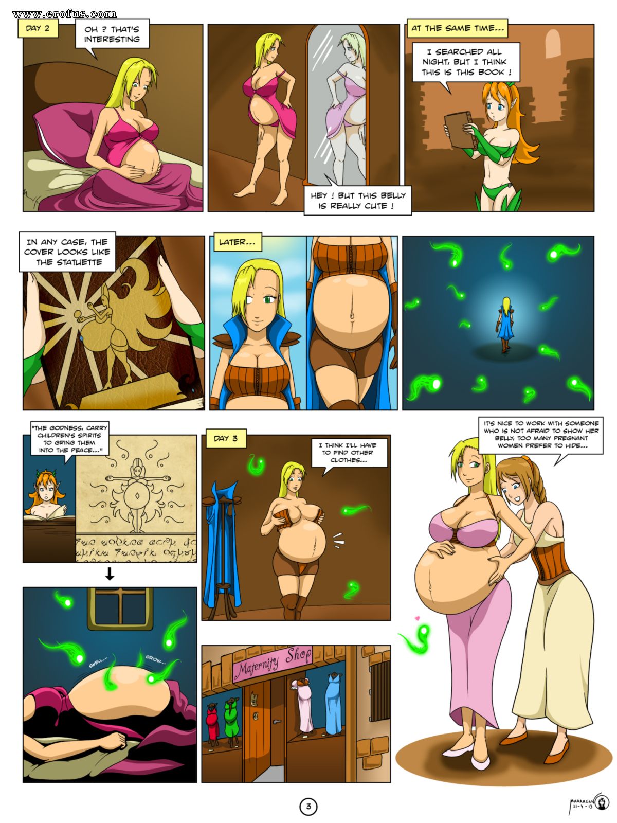 Page 3 | various-authorsmarrazangoddess-of-fertility | Erofus - Sex and Porn  Comics