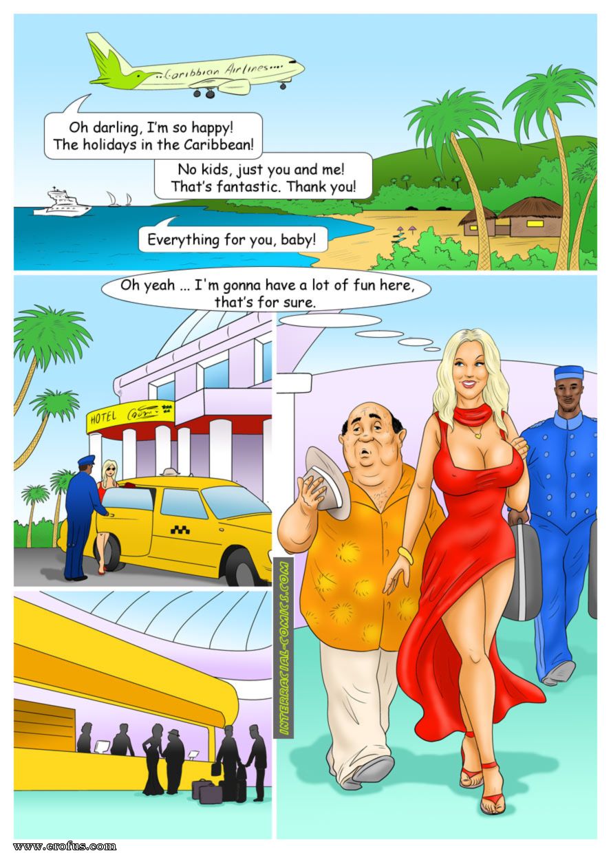Caribbean Interracial Sex - Page 2 | interracialcomicporn_com-comics/the-caribbean ...