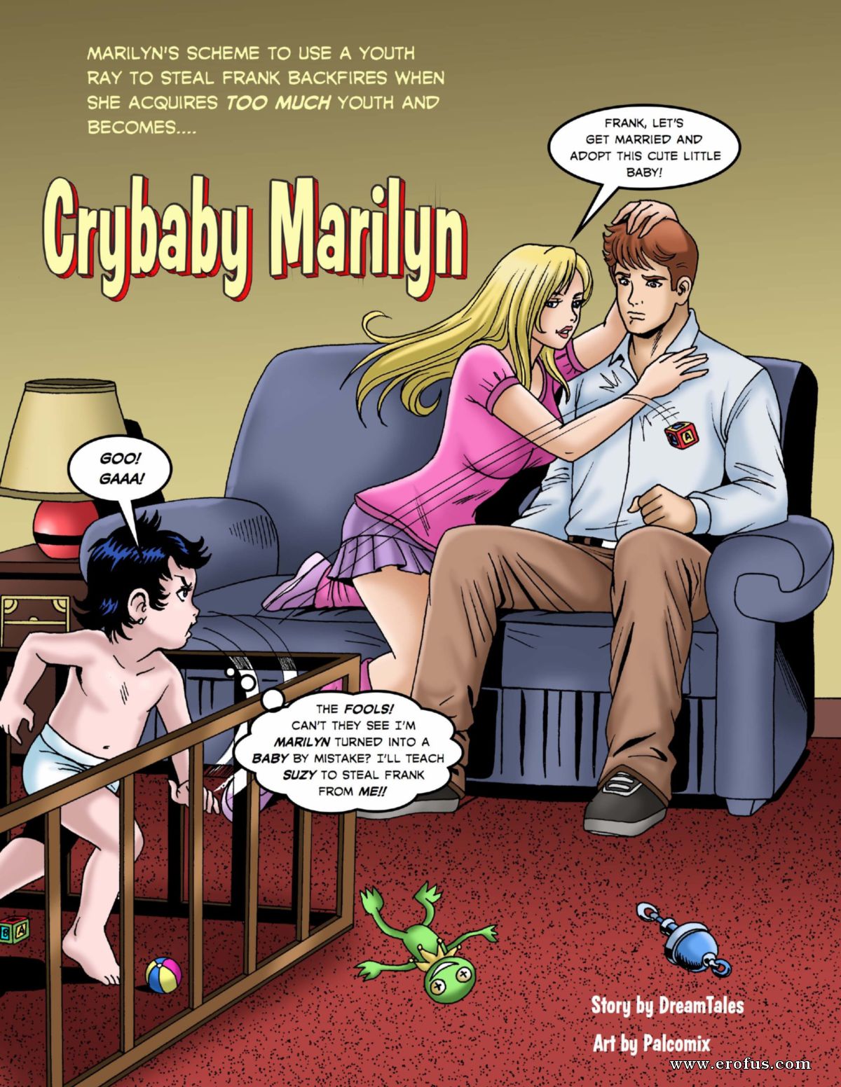 Page 1 | dreamtales-comics/crybaby-marilyn | Erofus - Sex and Porn Comics