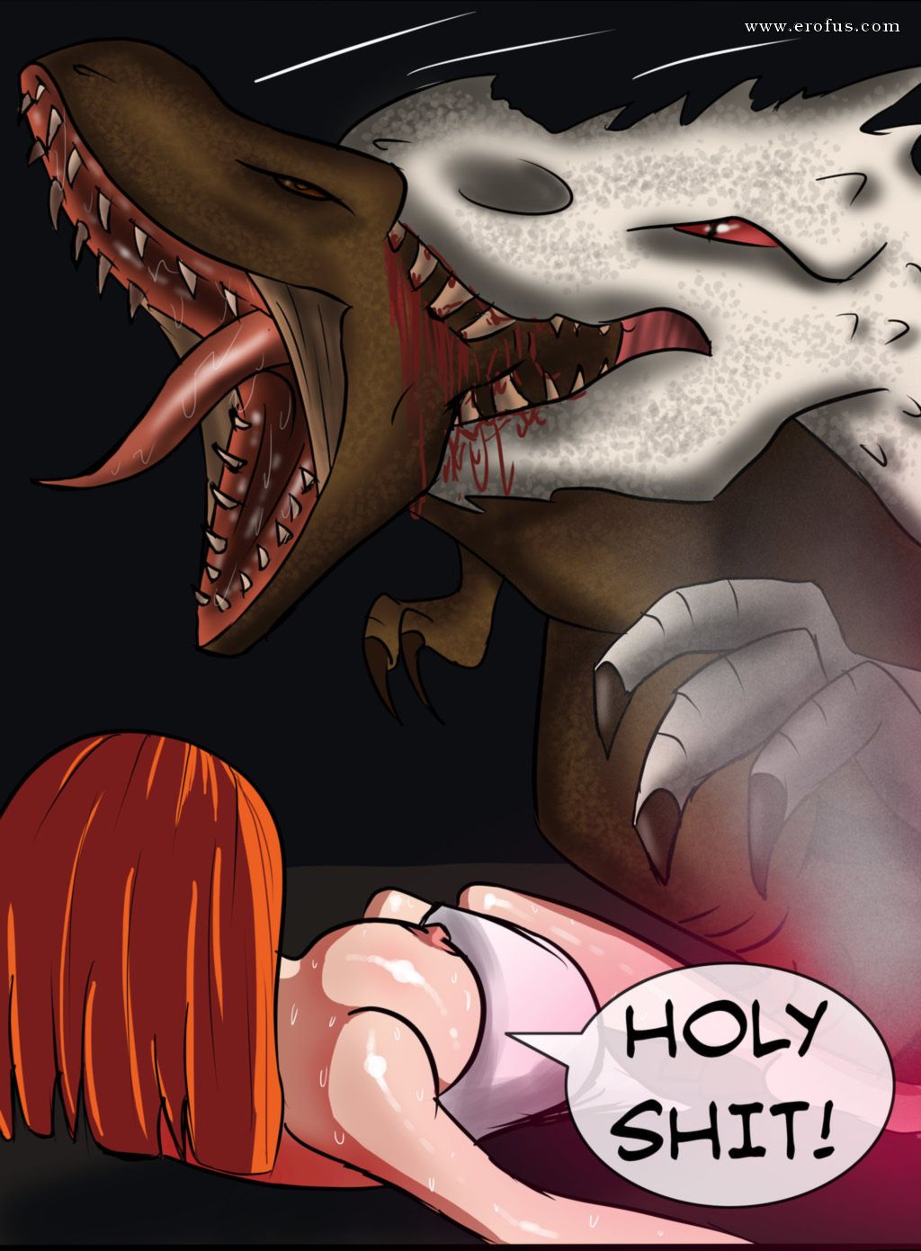 Page 3 | nyte-vore-comicsclaire-indominated | Erofus - Sex and Porn Comics