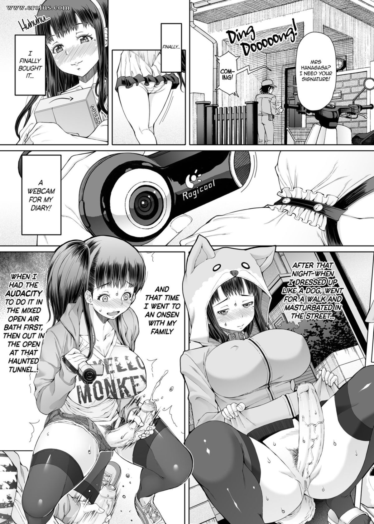 Exhibitionist manga