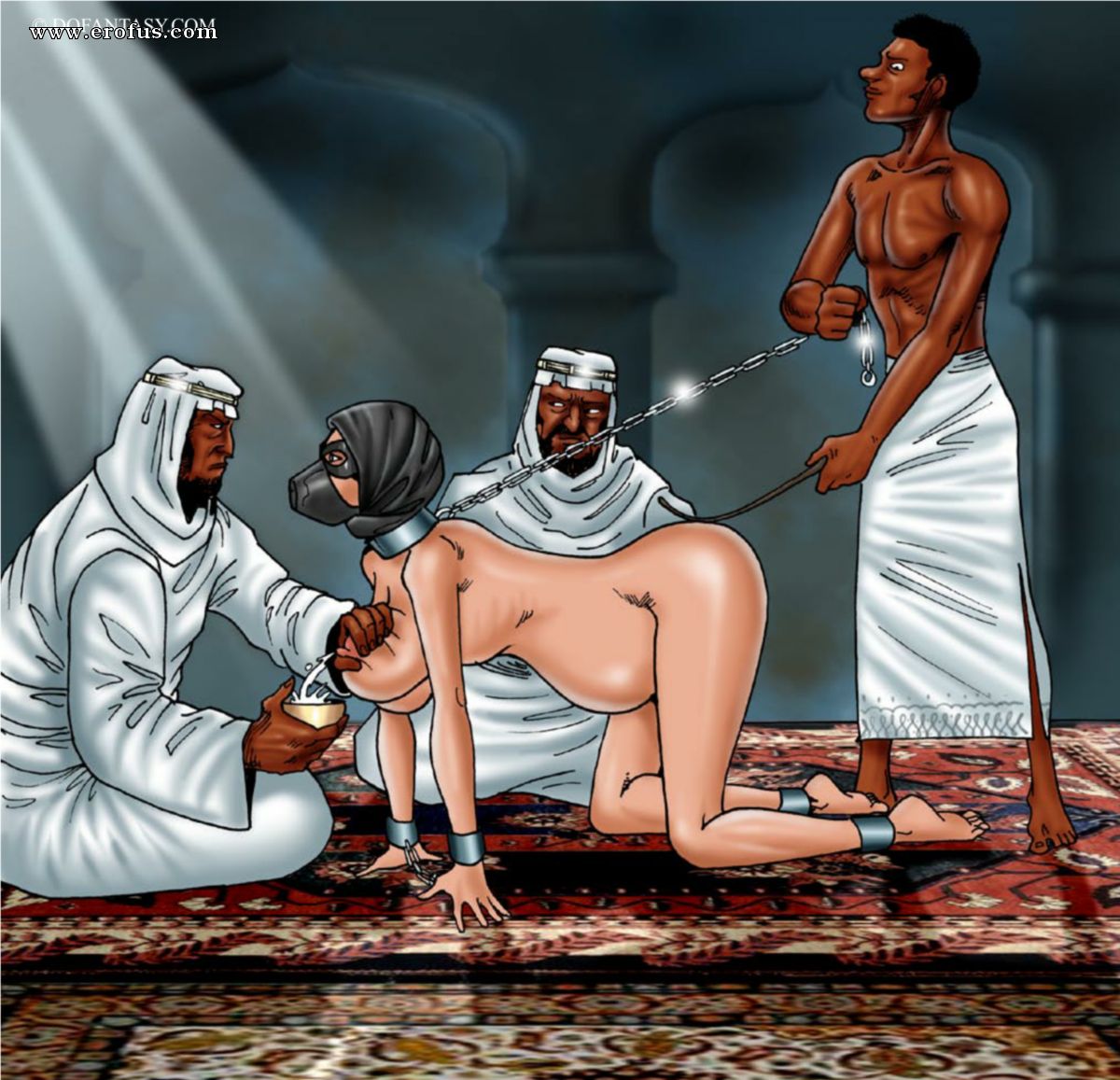 Arab Slave Market Comics - Bdsm Arab Slave Cartoon | BDSM Fetish