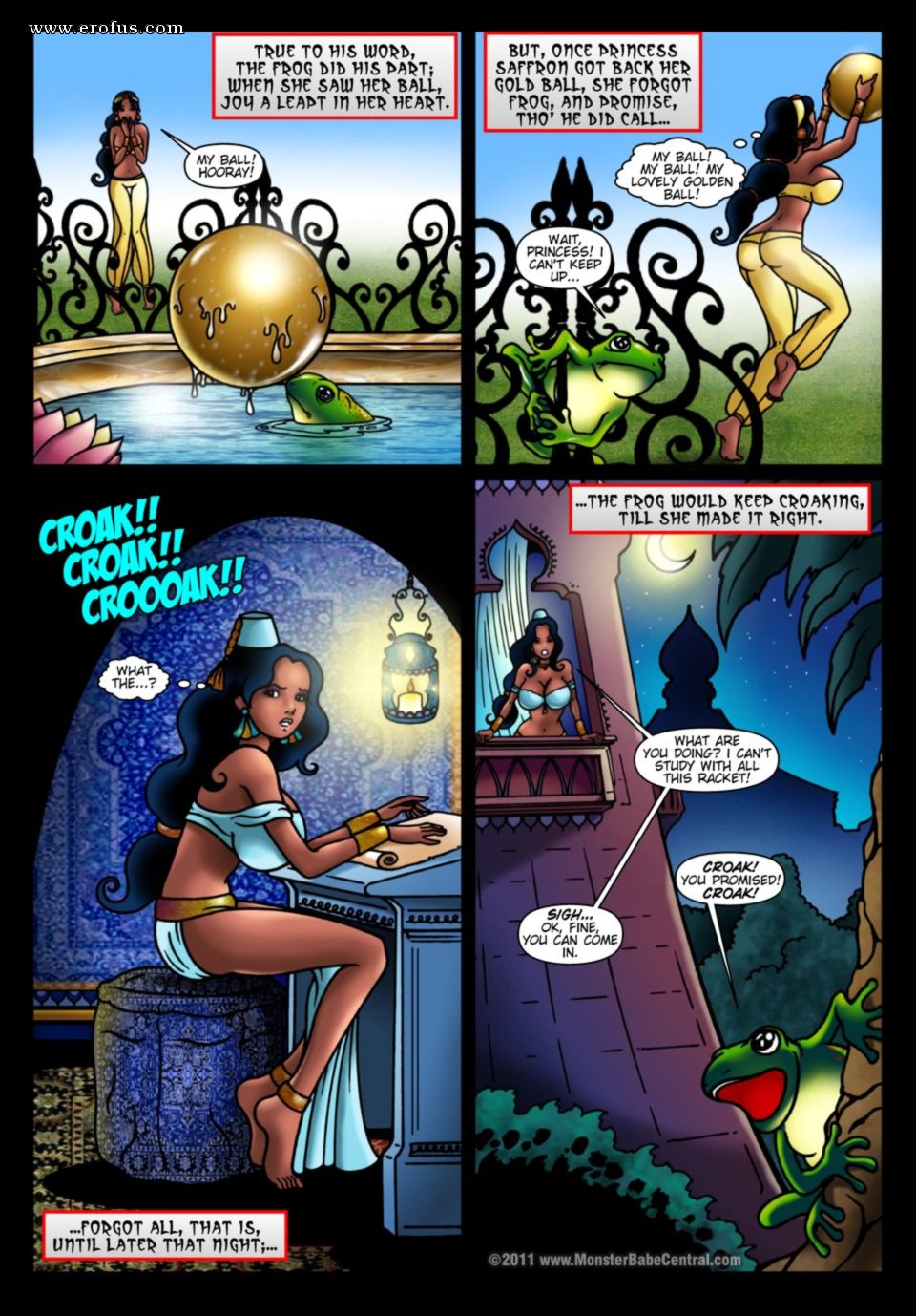 Frog Porn Comic - Page 2 | central-comics/monster-babe-central/the-princess-and-the-frog |  Erofus - Sex and Porn Comics