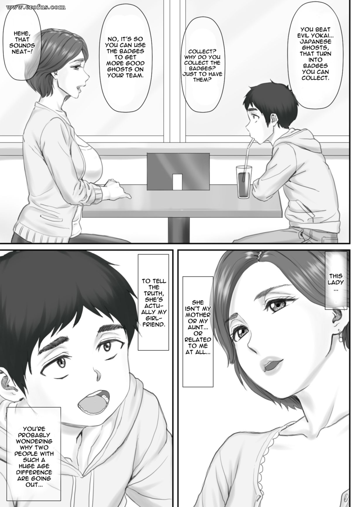 Page 5 hentai-and-manga-english/ponkotsu-damashii/my-girlfriend-is-a-40-year-old-housewife/issue-1 Erofus image pic