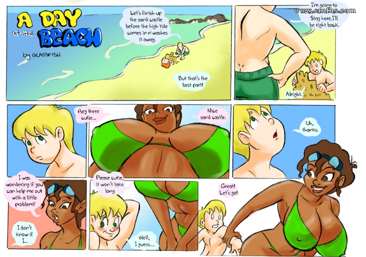 Page Glassfish Comics A Day At The Beach Erofus Sex And Porn Comics