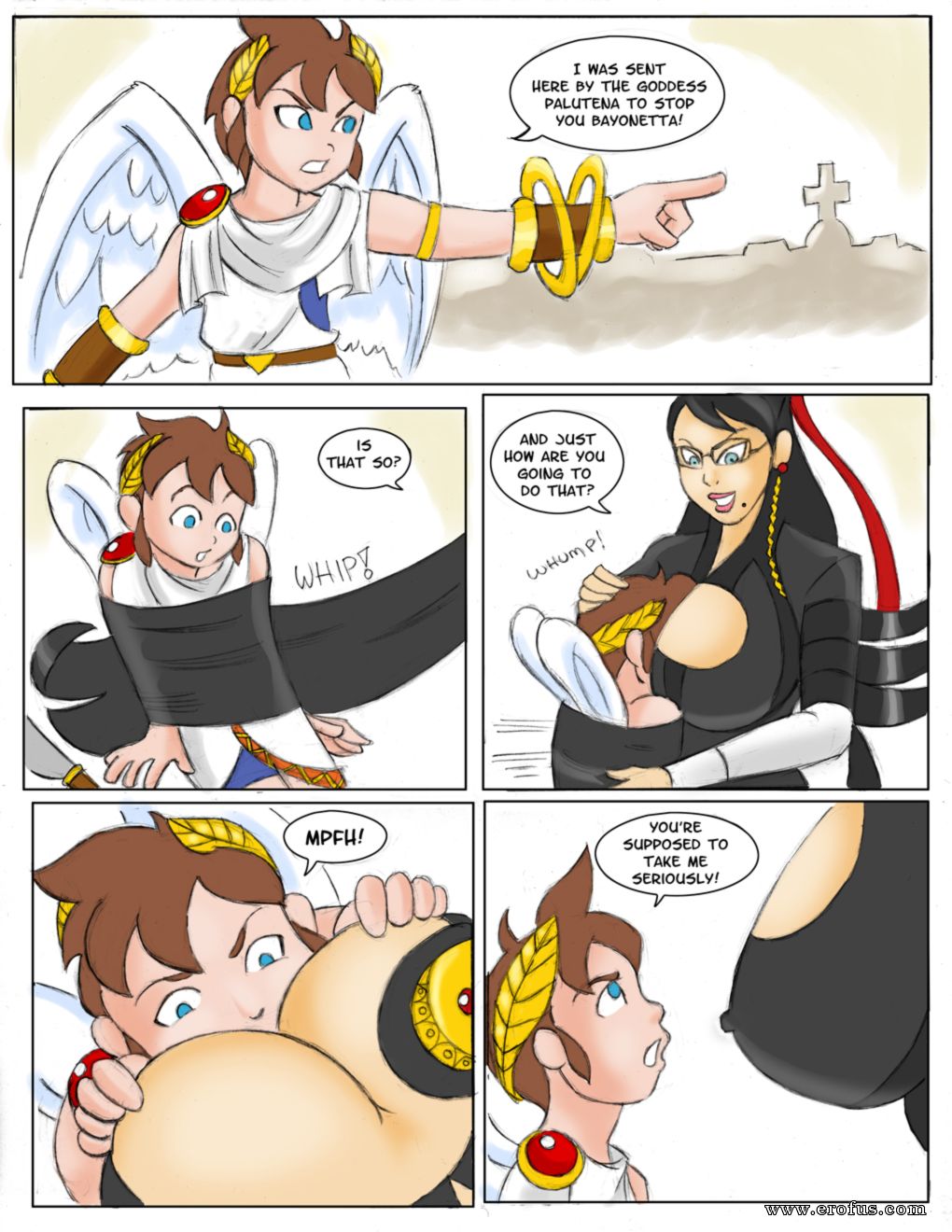 Page 5 | glassfish-comics/bayonetta-vs-kid-icarus | Erofus ...