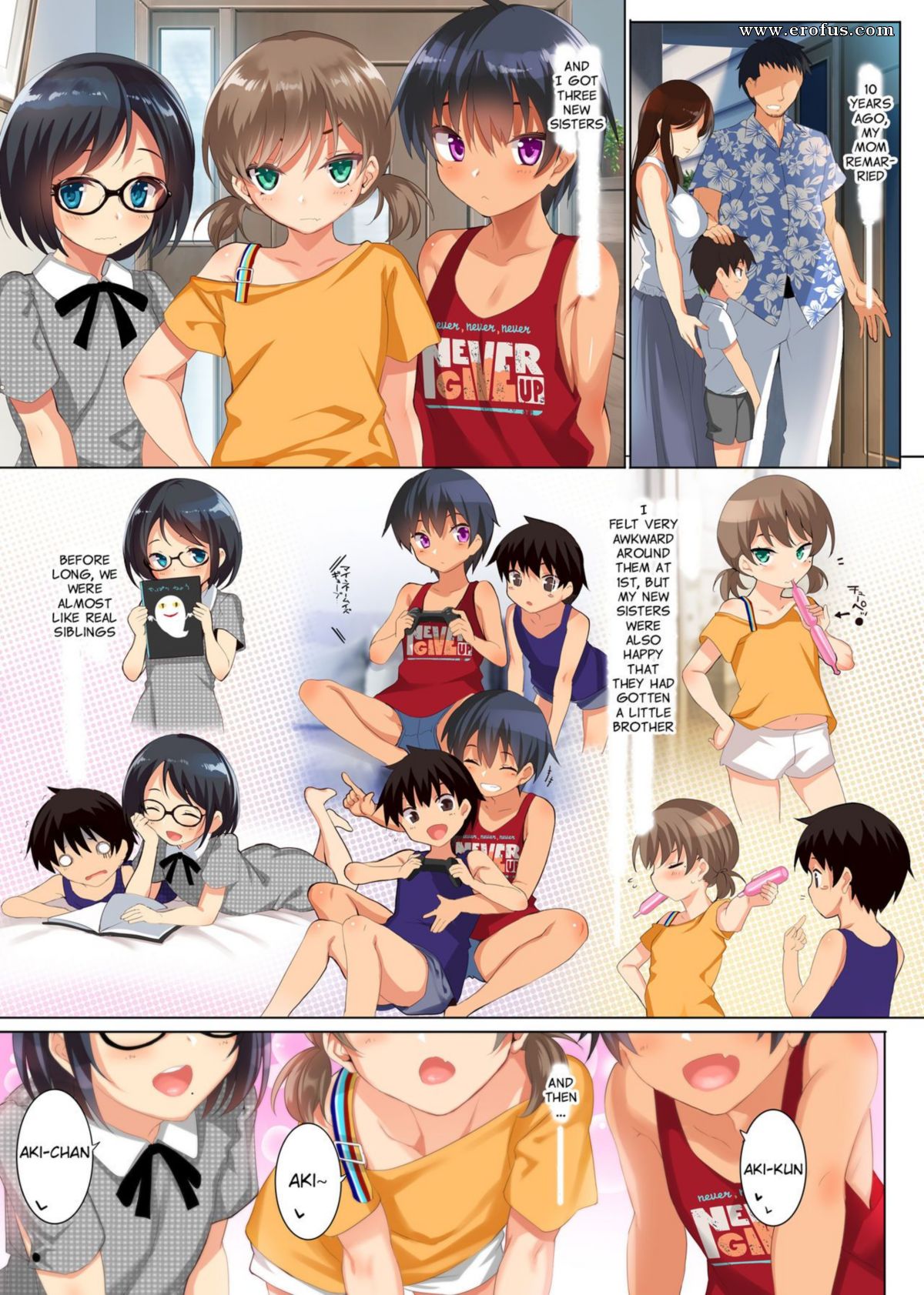 Page 3 | hentai-and-manga-englishcle-masahirothree-sisters-harem | Erofus  - Sex and Porn Comics