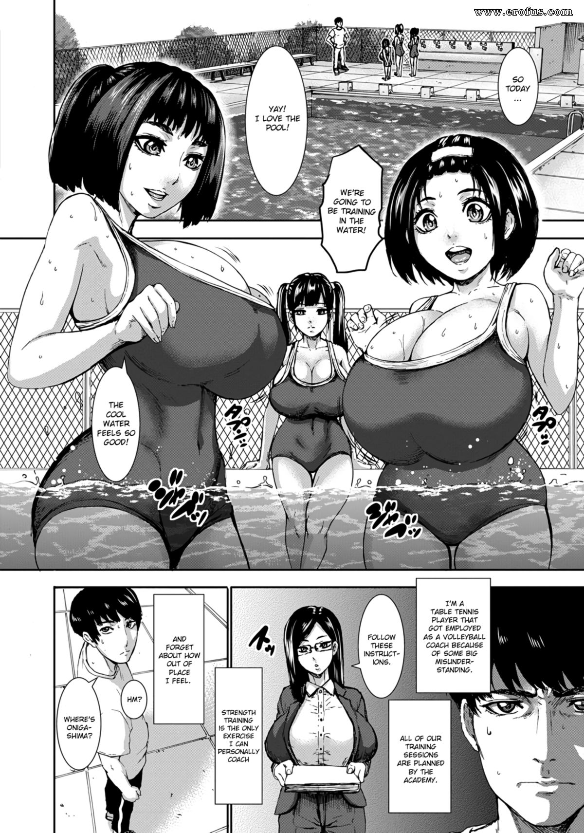 Huge boobs manga