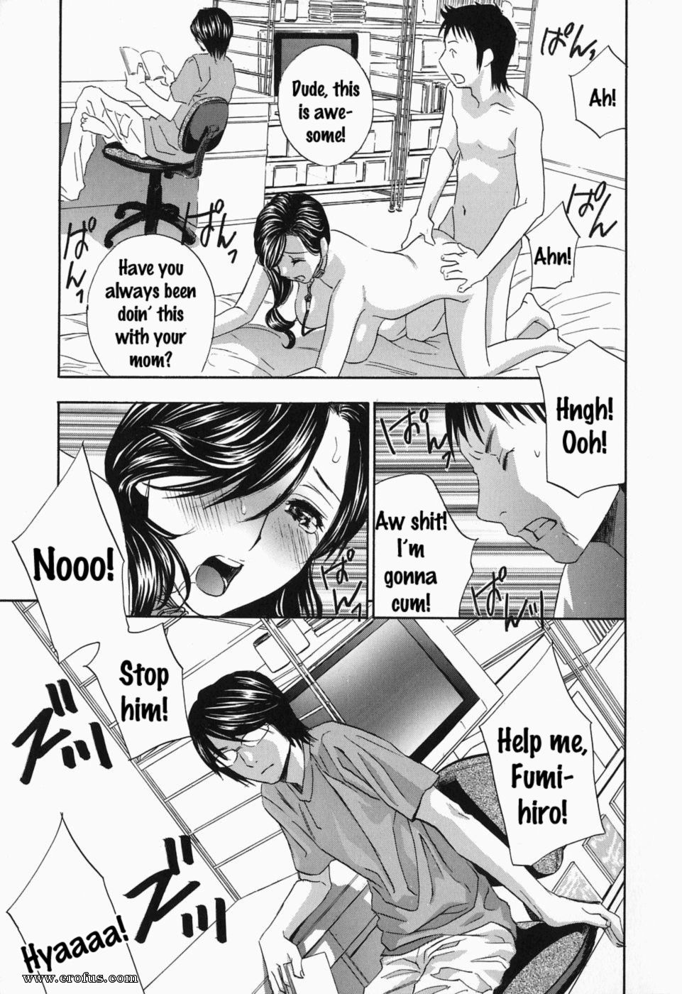 Mom hentai manga