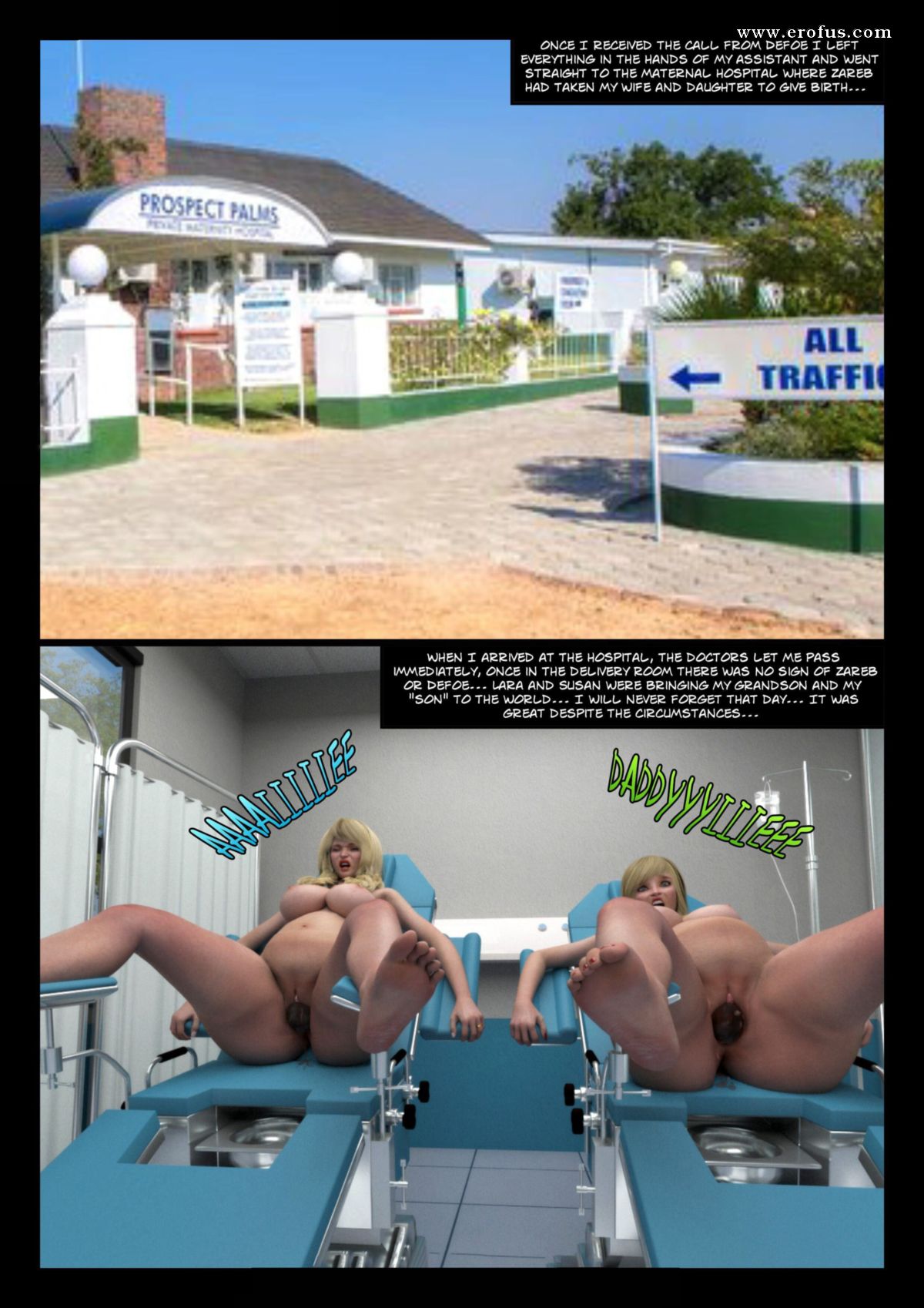 Give birth giving blowjob