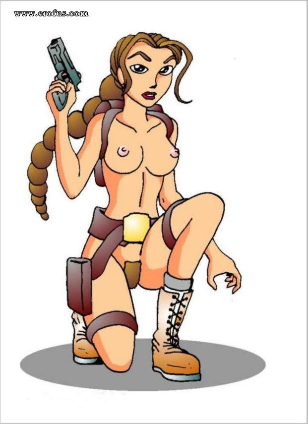 Lara croft anal cartoon