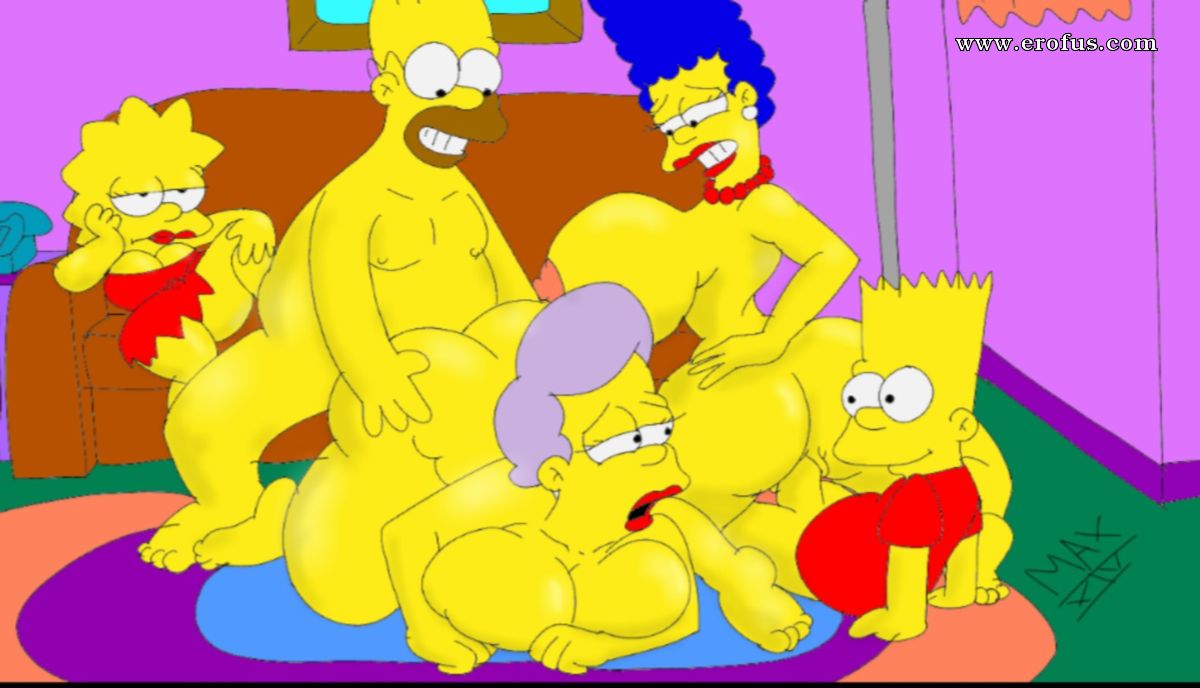 Marge Simpson In Group Sex Adult Comics