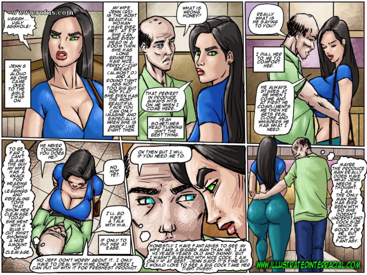 Page 2 | illustratedinterracial_com-comics/the-produce-man | Erofus - Sex  and Porn Comics