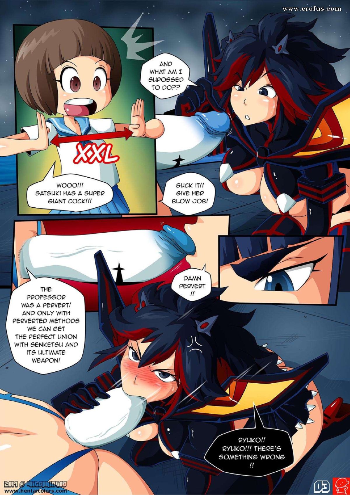 Page 4 | witchking00-comics/kill-la-kill-final-weapon | Erofus - Sex and  Porn Comics