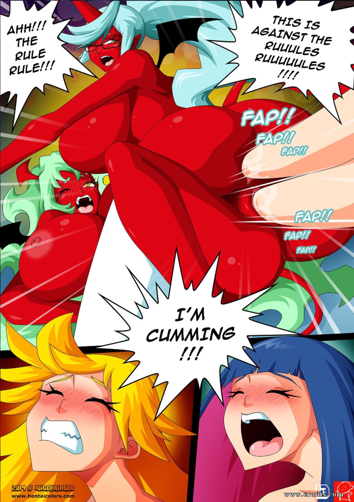 Page | witchking comics panty and stocking angels vs demons.
