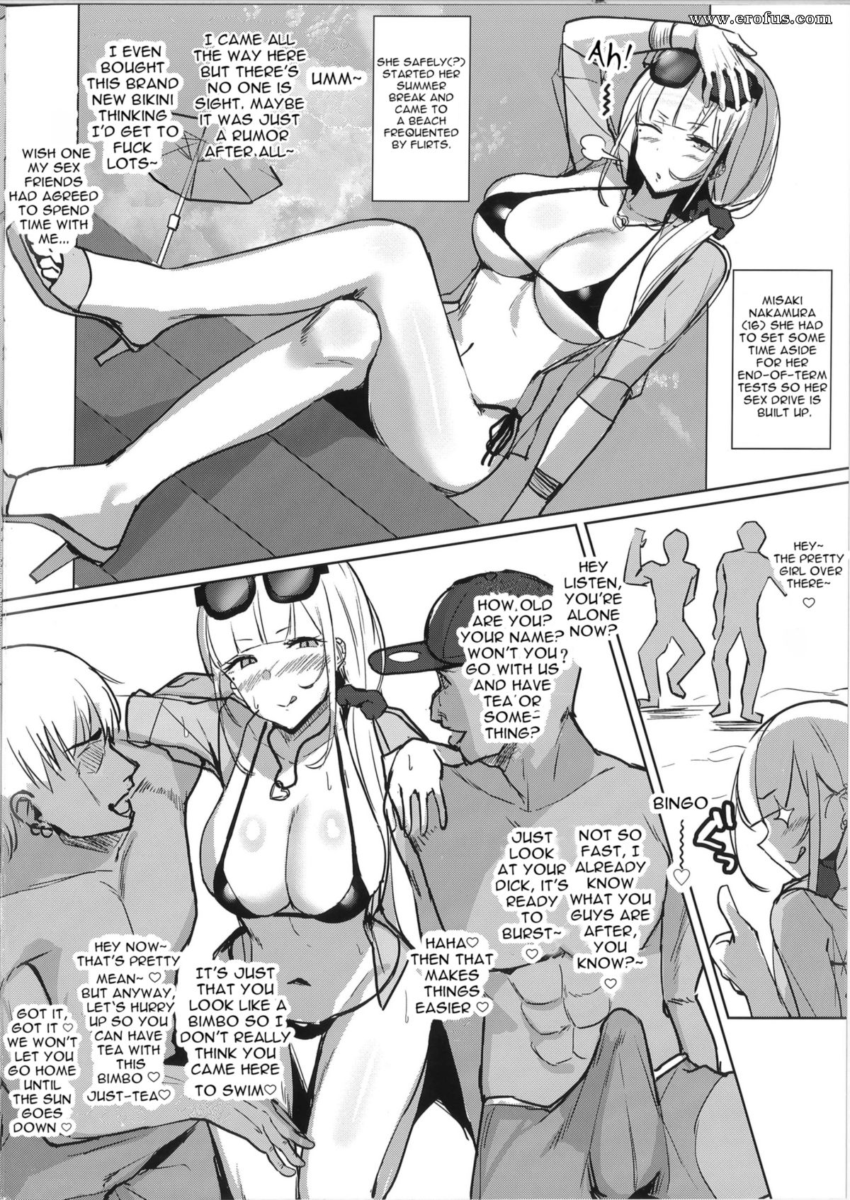 Ecchi Hentai Home - Page 2 | hentai-and-manga-english/nanae/ecchi-na-gal-jk-bangaihen-gal-jk-misaki-chan-beach-de-sokuhame-nanpa-sex  | Erofus - Sex and Porn Comics