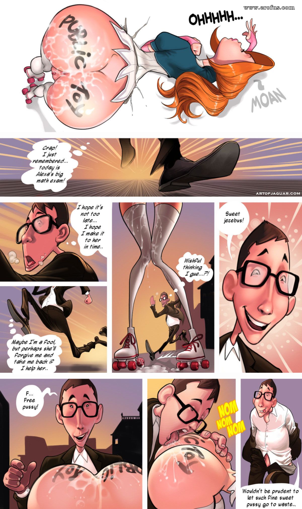 Page 31 | artofjaguar-comics/rich-bitch-public-toy | Erofus ...