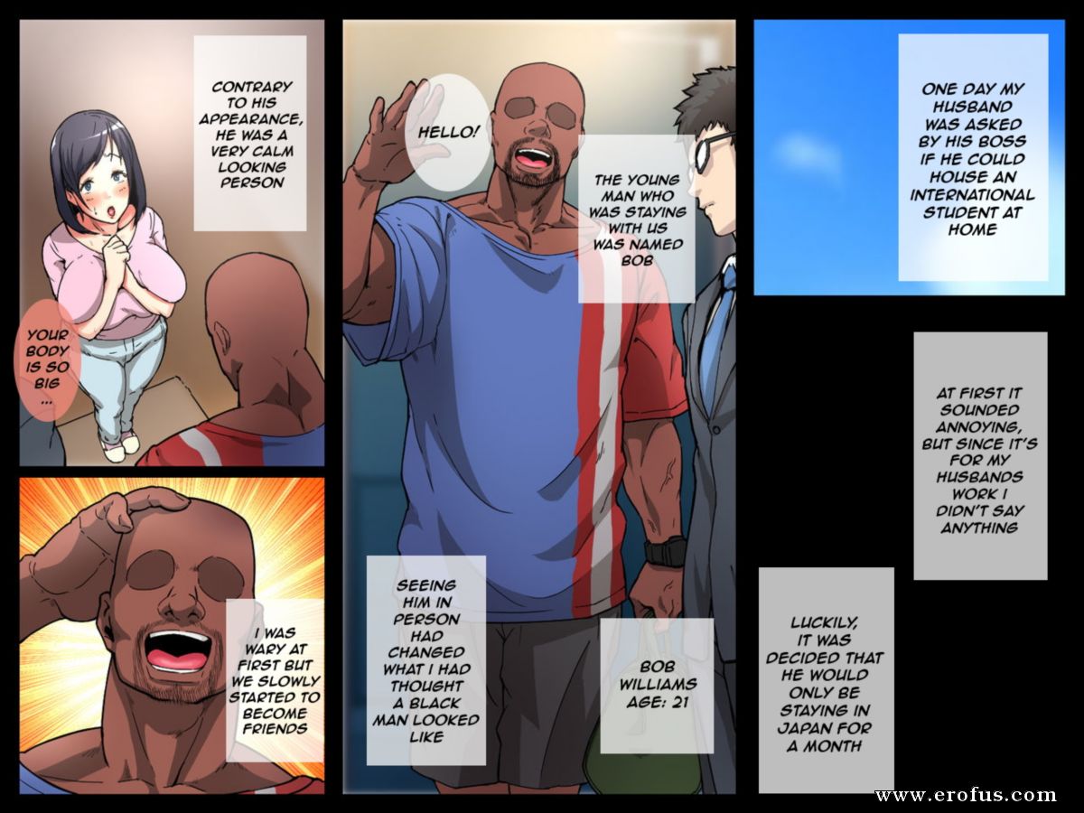 Hentai porn comic black man vs student