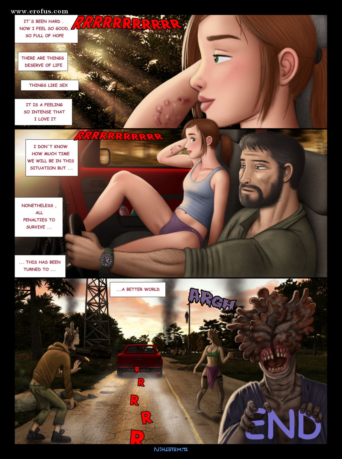 Page 19 | nihaotomita-comicsthe-last-of-us | Erofus - Sex and Porn Comics