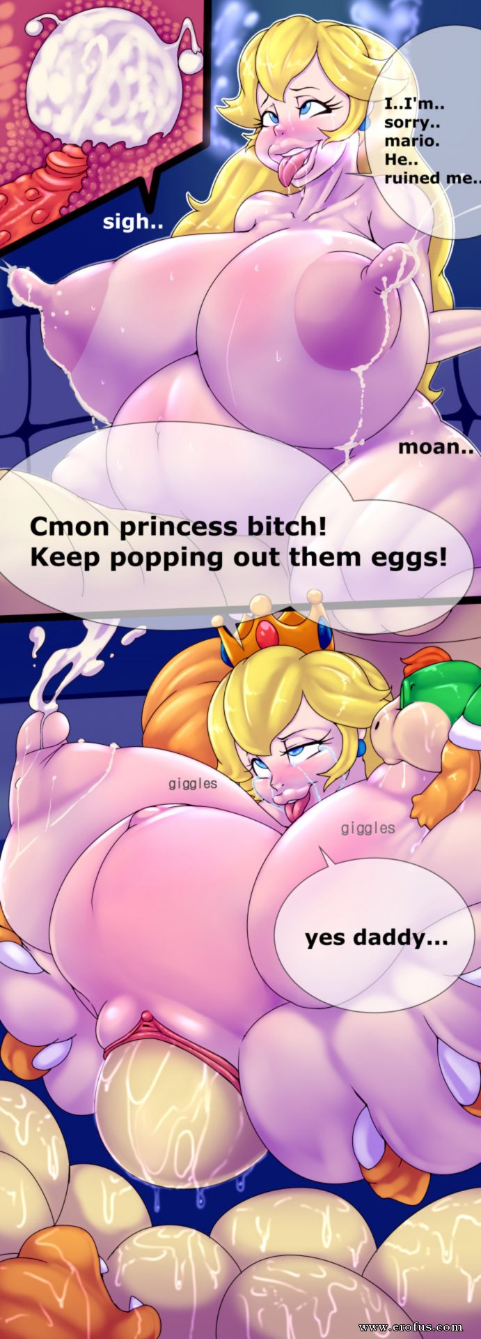 Mario porn comics princess bitch