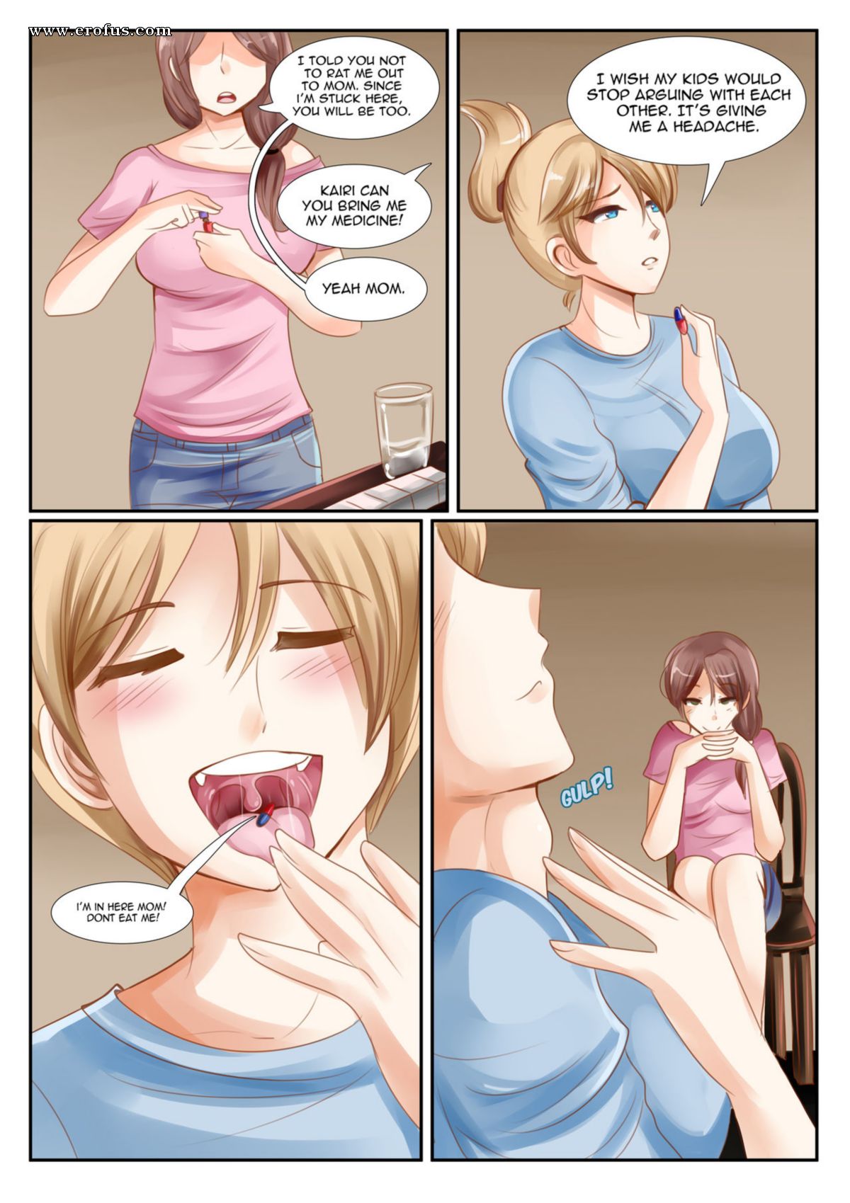 Mom Porn Comics - Page 1 | saint-tail-comics/oblivious-mom | Erofus - Sex and Porn Comics