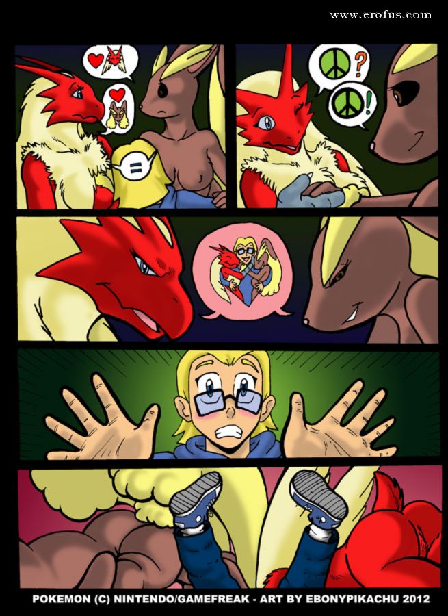 Page 8 | bittenhard-comics/pokemon-battle-lopunny-vs-blaziken | Erofus -  Sex and Porn Comics